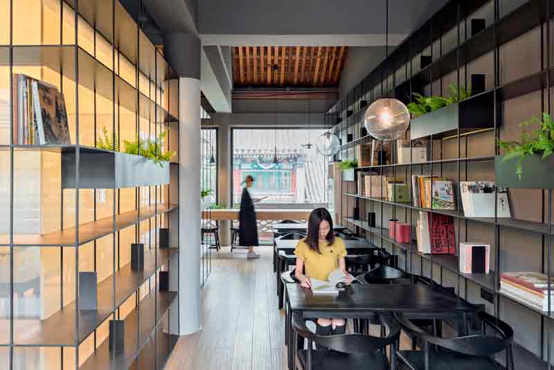 Arch Studio, Rongbaozhai Coffee Bookstore