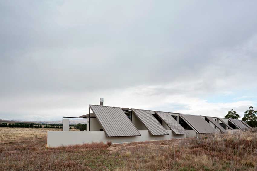 Alexandra Tent House, New Zealand, frontier, Irving Smith Architects, house, southern New Zealand, inland