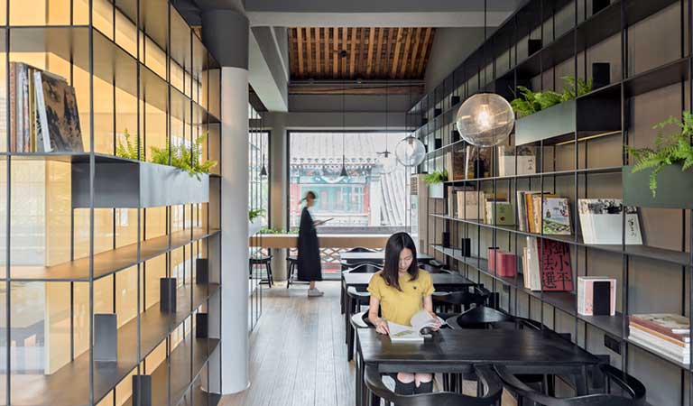 Arch Studio - Rongbaozhai Coffee Bookstore