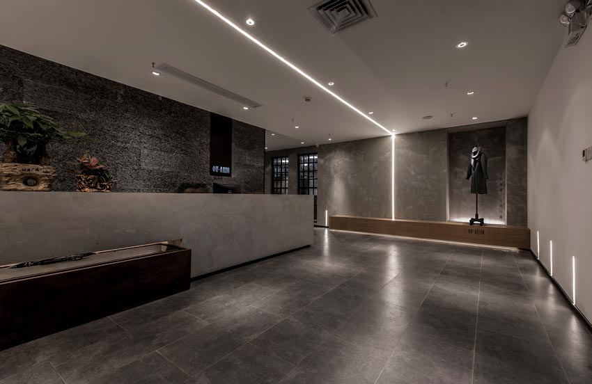 Bernard Space Design, Tianan, China, design, architecture, OU ALLIN Clothing, Office, Interiors, luxury, real estate