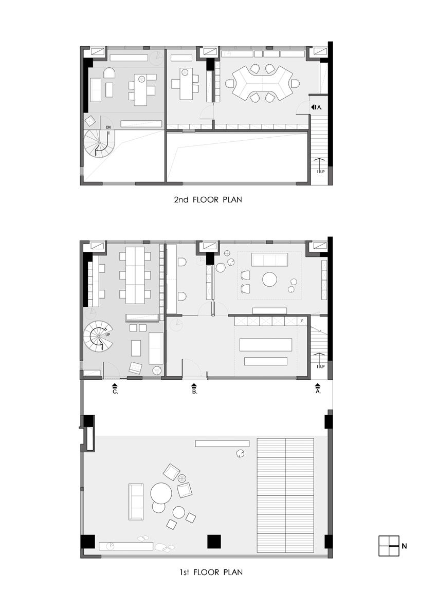 C.DD, China, design, architecture, 6th Floor Rear Flat