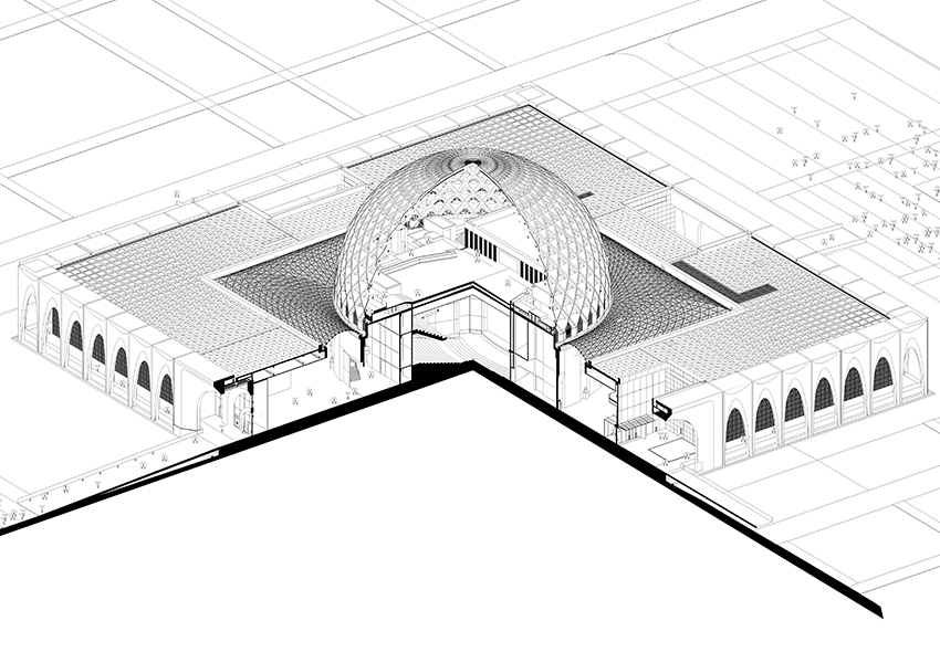 Architectural Design & Research Institute  of  Scut, He Jingtang, Dachang Muslim Cultural Center, China, Beijing
