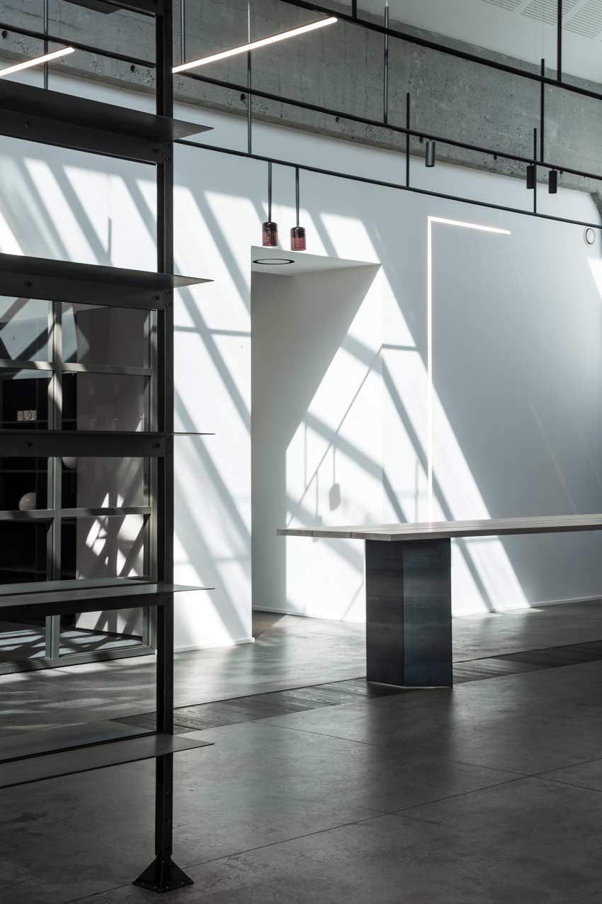 OEO Studio, Denmark,Copenhagen, Architecture, Design, Interiores, Interiors, Flos, homes, luxury, real estate, Showroom