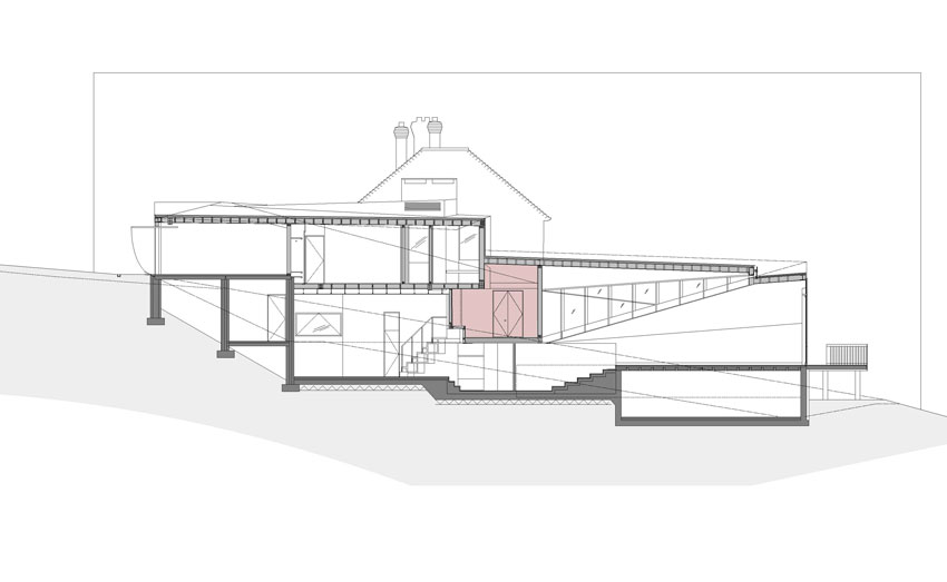 Satellite Architects, England, UK, Architecture, Heatherlands House, Atrium Studio School, River Cottage Cookery School