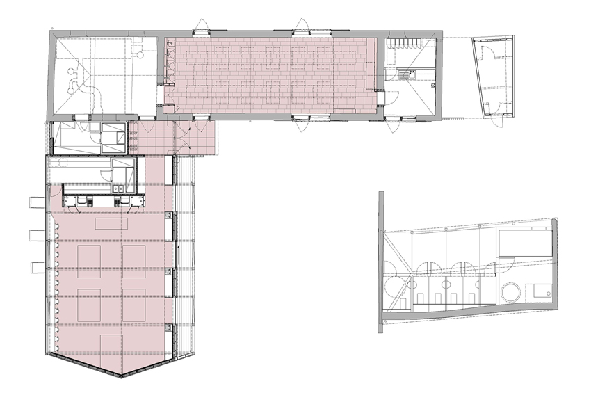 Satellite Architects, England, UK, Architecture, Heatherlands House, Atrium Studio School, River Cottage Cookery School