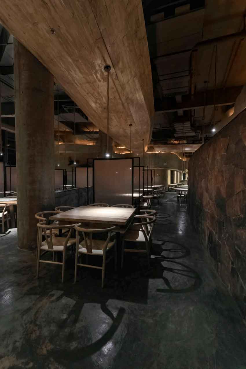 Pu Zao Restaurant, China, Architecture