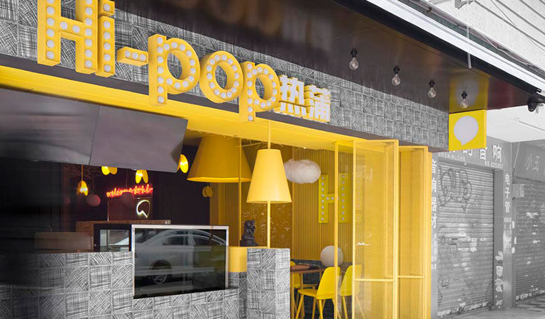 Construction Union - HI-POP Tea Concept Store