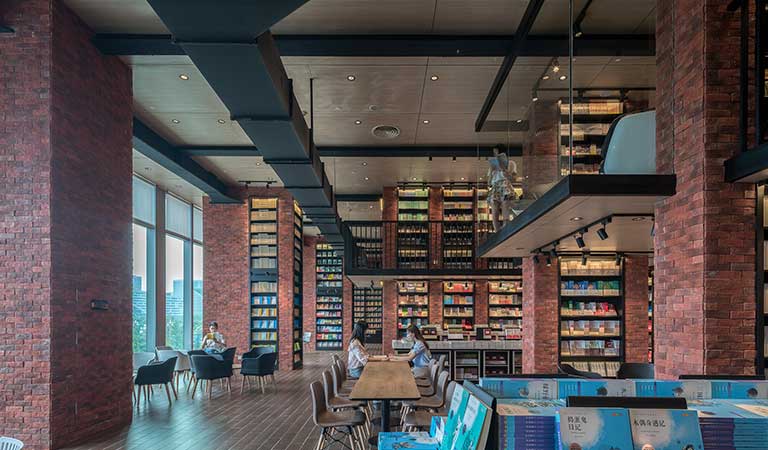 Chengdu Zhongshuge Bookstore by X+Living